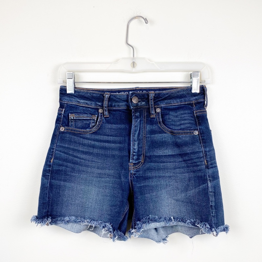 American Eagle Jean Shorts Super Hi Rise Shortie